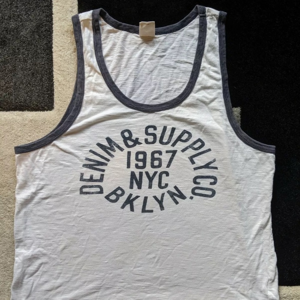 Vintage Ralph Lauren Denim & Supply Tank Top Large